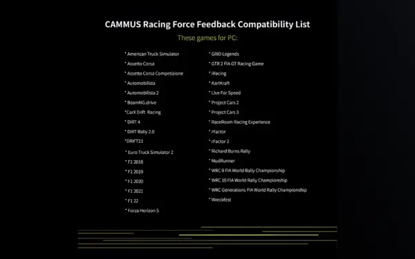 Cammus C5 Direct Drive Lenkrad