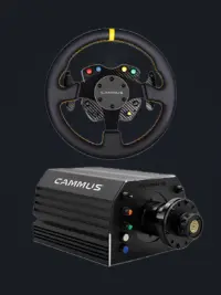 Cammus DDWB 15Nm und GT1 Lenkrad Bundle