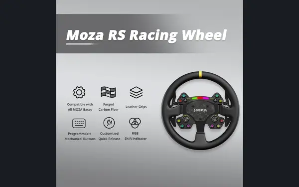 Moza Racing RS V2 Racing Wheel